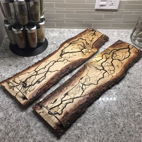 Wood Burned Serving Trays. Burned with Electricity. This ...