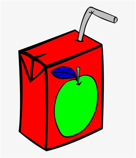 Apple Juice Box Clip Art At Clker Com Vector Clip Art Online Clip