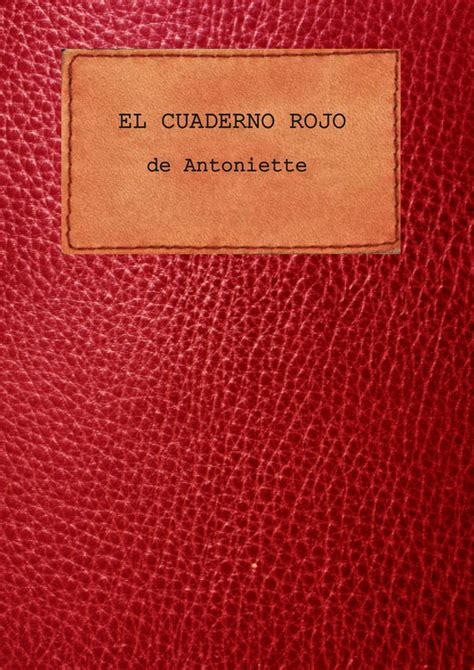 El Cuaderno Rojo By Monsi Domingo Issuu