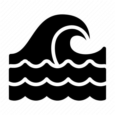 Ocean Sea Wave Icon Download On Iconfinder On Iconfinder