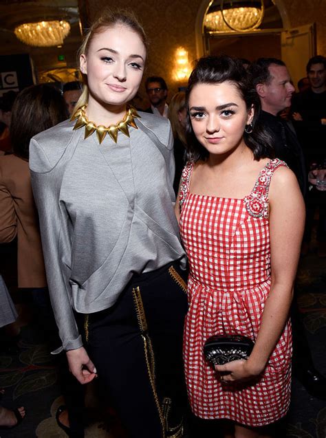 These Photos Of Sophie Turner And Maisie Williams Cuddling Are Serious