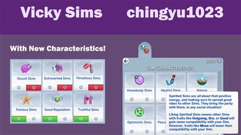 Masterpost For All My Mods Vicky Sims Chingyu1023 On Patreon Sims 4