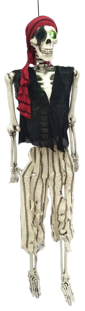 62 Hanging Poseable Pirate Skeleton Sheerlund Products Llc