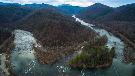 French Broad River Worldatlas