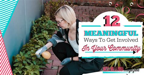 12 Meaningful Ways To Get Involved In Your Community