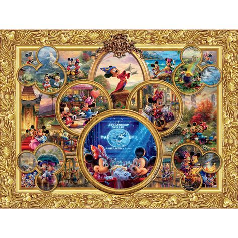 Disney Classics Collage 1500 Piece Collage Jigsaw Puzzle Spilsbury