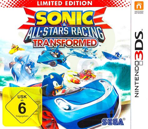 Sonic And All Stars Racing Transformed Limited Edition Spiele Und