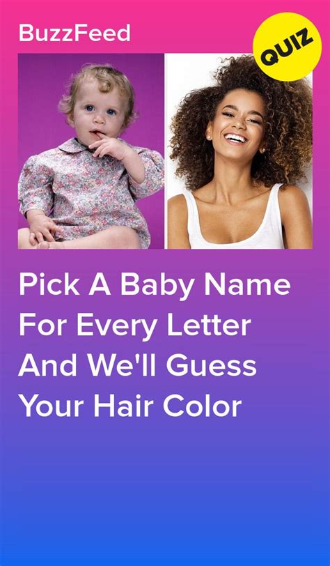What Color Hair Will My Baby Have Quiz Hair Trends Hairstyles