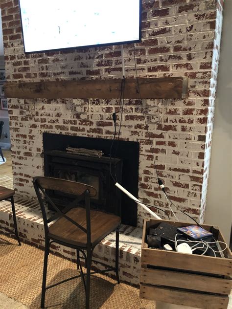 German schmear should be used on plain, untouched brickwork; How to "German Schmear" | Fireplace remodel, Home ...