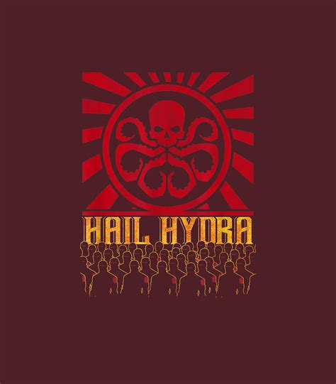Marvel Hail Hydra Army Propaganda Graphic Digital Art By Yashva Pompe