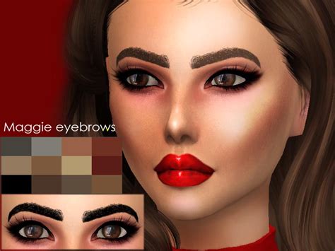 The Sims Resource Sharareh Maggie Eyebrows