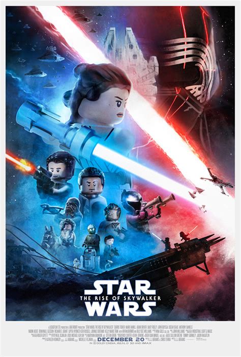 Brickfinder The Lego Star Wars Rise Of Skywalker Poster Has Landed