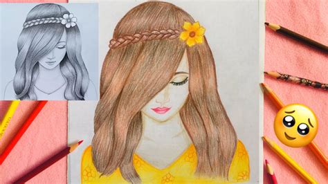 Farjana Drawing Academy And My Drawing How To Draw A Girl Farjana Drawing Academy Popular