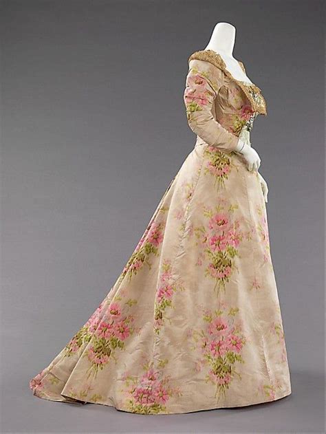 Evening Dress From The House Of Worth C 1897 Vintage Gowns