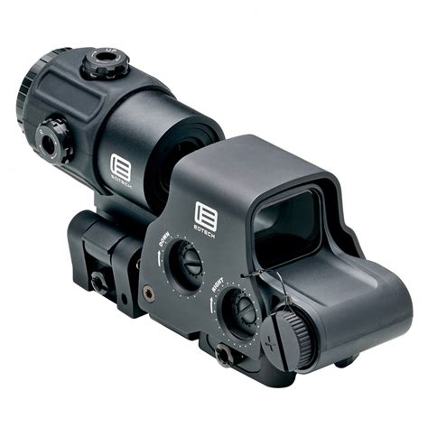 Eotech Exps3 2 Holographic Sight With G43 Magnifier And Qd Mount Black