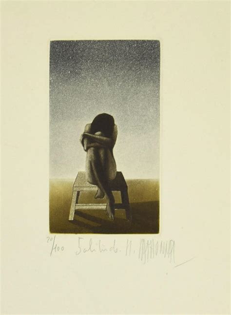Unknown Solitude Etching Late 20th Century For Sale At 1stdibs