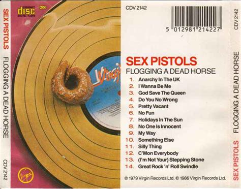 Classic Rock Covers Database Sex Pistols Flogging A Dead Horse 1980