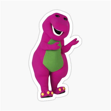 Barney The Dinosaur Friends Stickers Redbubble