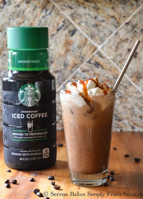 Snickers Starbucks Iced Coffee Brewed To Personalize Serena Bakes