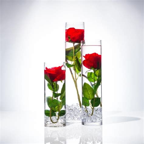 Submersible Red Rose Floral Wedding Centerpiece With Floating Etsy