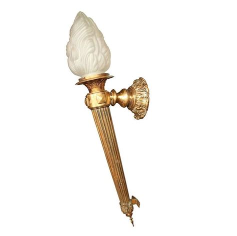 Beaux Arts Torch Sconce For Sale At 1stdibs