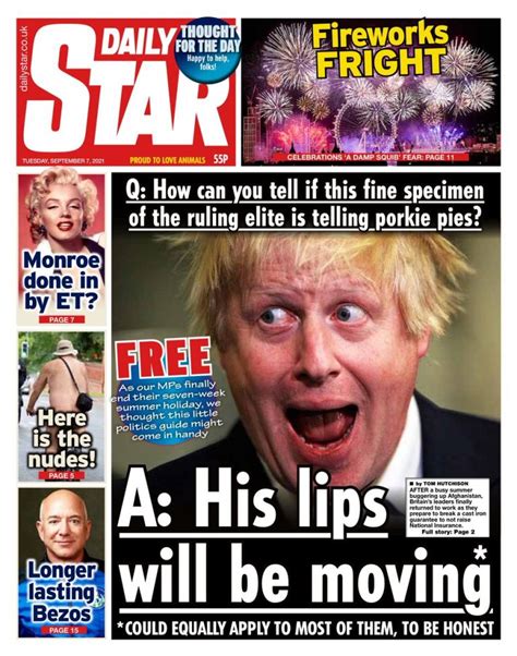 Daily Star Front Page 7th Of September 2021 Tomorrows Papers Today