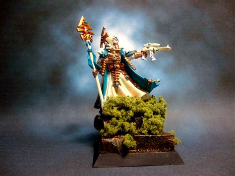 Eldar Warhammer 40000 Eldar Farseer Work In Proccess Gallery