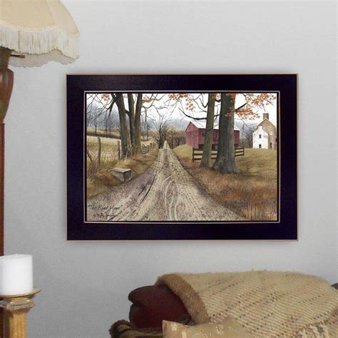 The Road Home Picture Frame Print On Paper In 2021 Farmhouse Wall