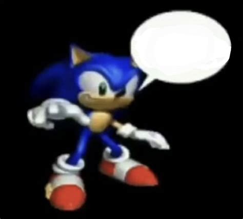 Sonic Says Blank Blank Template Imgflip
