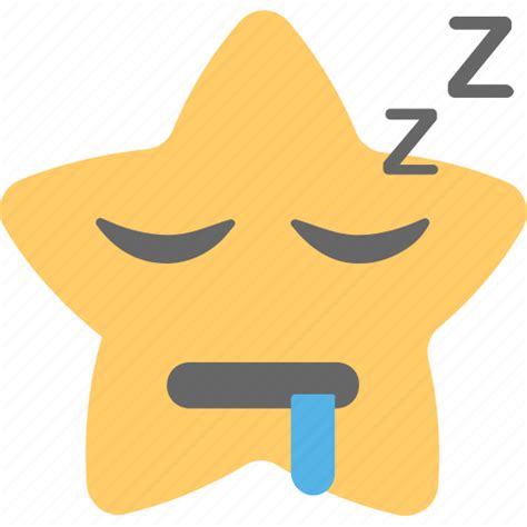 Drooling Emoticon Sleeping Face Snoring Zzz Face Icon Download On