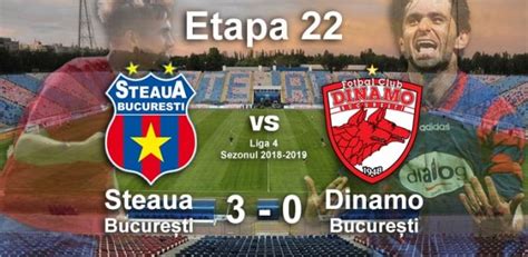 See stephan el shaarawy's fine solo strike which helped roma take a commanding lead in this round. Steaua București - Dinamo București, 3-0 (1-0) - Steaua Liberă