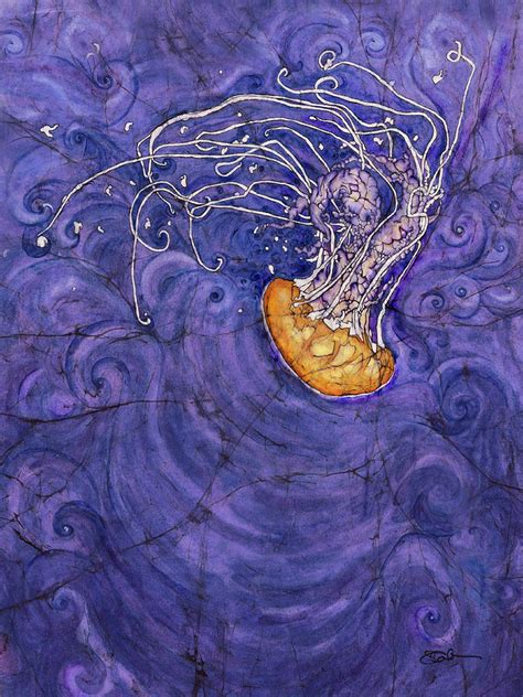 Purple Calm Painting By Shari Carlson Fine Art America