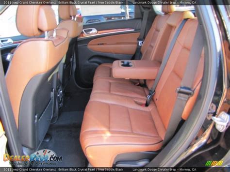 New Saddleblack Interior 2011 Jeep Grand Cherokee Overland Photo 7