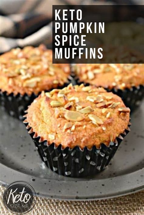 Keto Pumpkin Spice Muffins Recipe Pumpkin Spice Muffins Low Carb