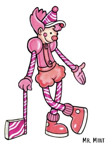 a pink and white drawing of a clown