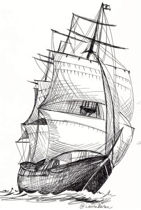 27 Boat Pencil Drawing Ideas Boatsketch In 2020 Ship Sketch Ship