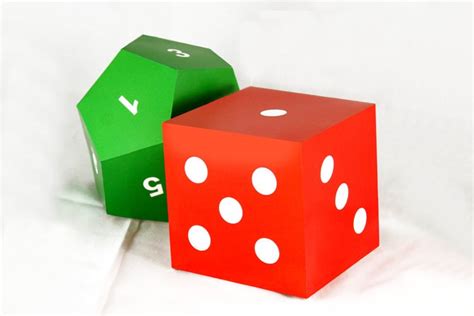 12 Sided And 6 Sided Dice Box Svg And Pdf