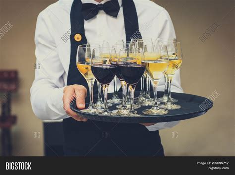 Professional Waiter Image And Photo Free Trial Bigstock