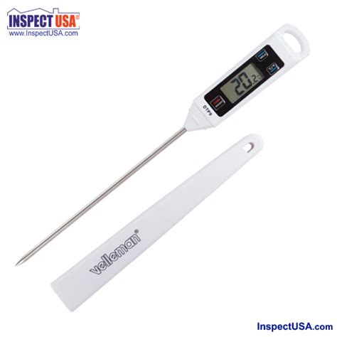 Digital Probe Thermometer With 575 Stainless Probe Inspect Usa