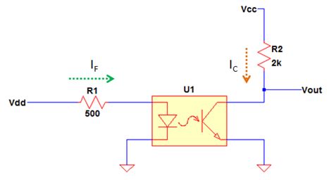 Optocoupler Device Ctr And Circuit Ctr Explained Electronicsbeliever