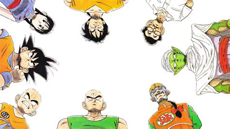 Loạt truyện tranh bắt đầu xuất bản hàng tuần trong danh sách shōnen từ năm 1984 đến 1995 với 519 chương và sau đó được xuất bản trong 42 tập truyện dày bởi nhà xuất bản shueisha. Dragon Ball Z, Son Goku, Krillin, Chi Chi, Tien Shinhan, Piccolo, Yamcha Wallpapers HD / Desktop ...