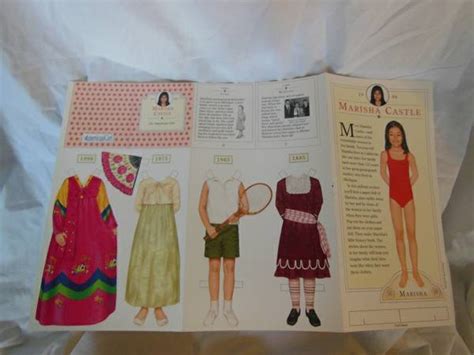 look and find treasures american girl paper dolls 1998 2000