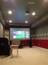 Photos of Home Theater Installation San Diego