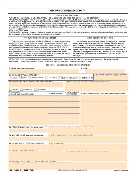 Dd 93 Form Online Digital Tax Workflow Airslate