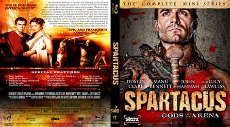 Spartacus Gods Of The Arena V3 DVD Covers Cover Century Over 1
