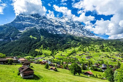 Grindelwald Landscape Switzerland Stock Photo By ©kawing921 126317806