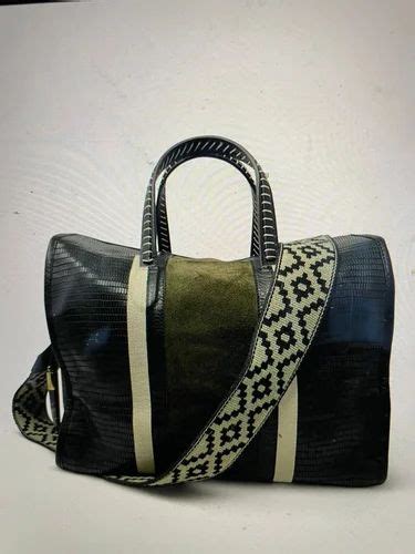 Unisex Black Leather Bag At Rs 2500 In Noida Id 26009052230