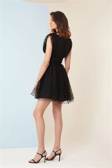 Black Tulle Sleeveless Mini Dress 964635 001 All Keikei