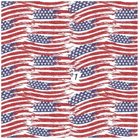 Patriotic Vinyl 4th Of July Distressed American Flag Patterned Vinyl