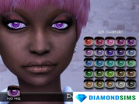Кукольные глаза от Tatygagg для Sims 4 скачать дополнение бесплатно